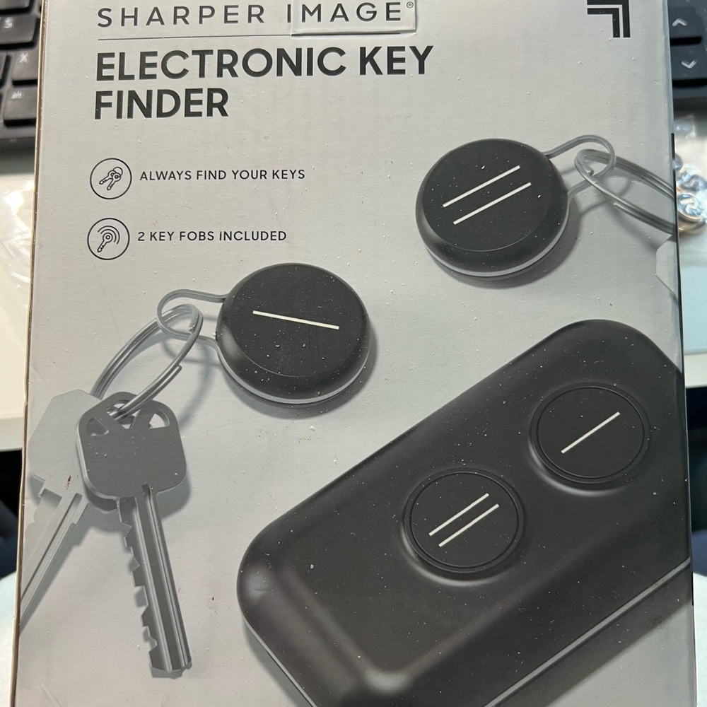 Sharper Image Black Key Locator Set
